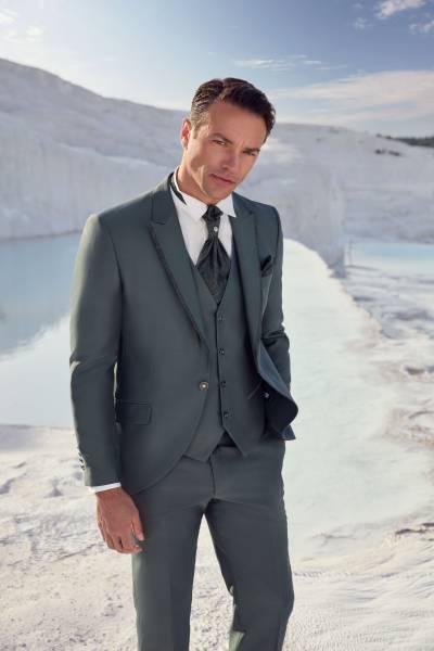 Costume Porto Vert Adimo pour cérémonie - Boutique Céline d'Al à Bolbec 76210