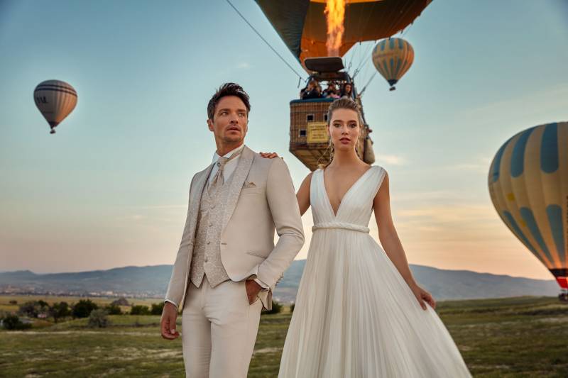 Costume Atlantis Beige Adimo pour cérémonie - Boutique Céline d'Al à Bolbec 76210