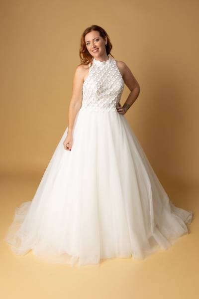 Robe de Mariée Anastasia - Boutique Céline d'Al à Bolbec 76210