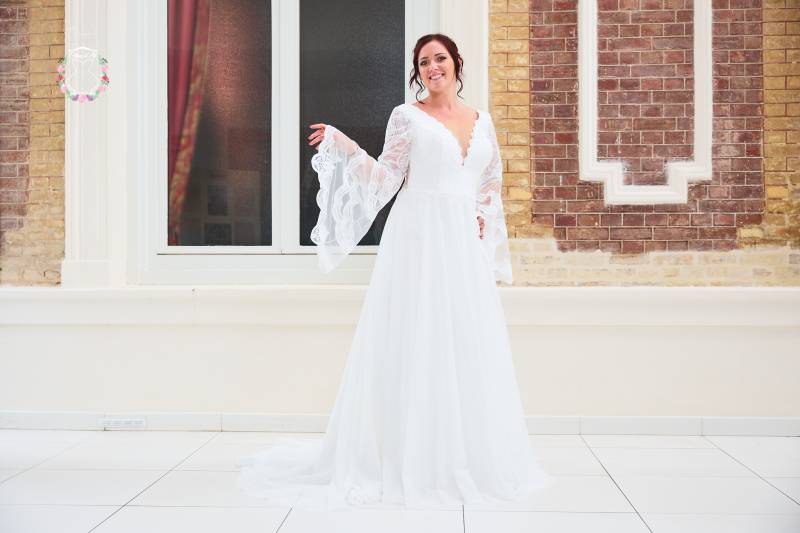 Robe de Mariée Carter-A - Céline d'Al à Bolbec
