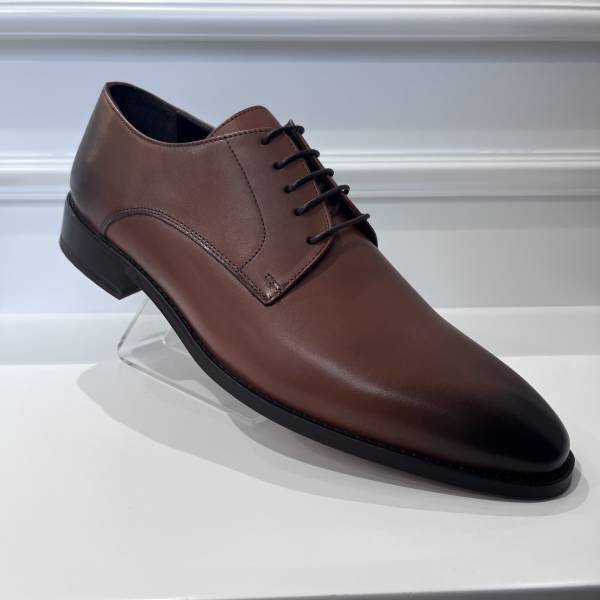 Chaussures camel en cuir pour cérémonie Wilvorst - Boutique Céline d'Al à Bolbec 76210