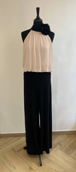 Combinaison Pantalon Joseph Ribkoff Rose et Noire - Boutique Céline d'Al à Bolbec 76210