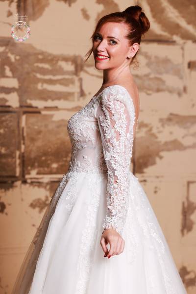 Robe de Mariée Dagny MS Moda - Boutique Céline d'Al à Bolbec 76210