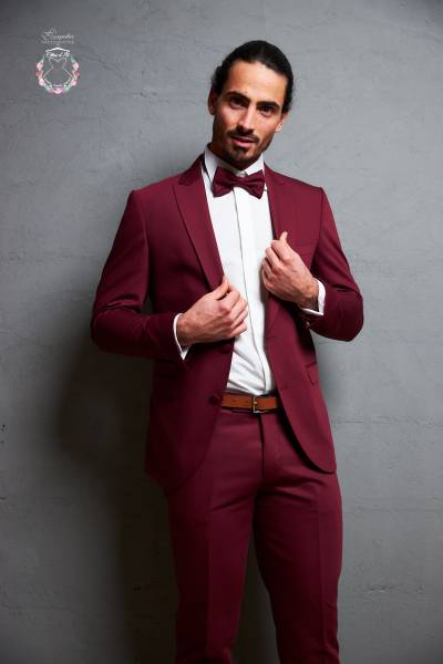 Costume Daniel Bordeaux témoin - Boutique Céline d'Al à Bolbec