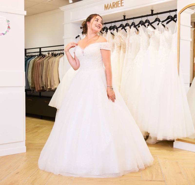 Robe de Mariée Erine - Céline d'Al à Bolbec 76210