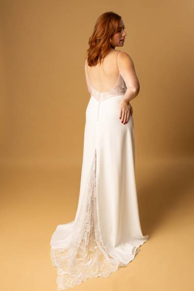 Robe de Mariée Esmée dos - Boutique Céline d'Al à Bolbec 76210