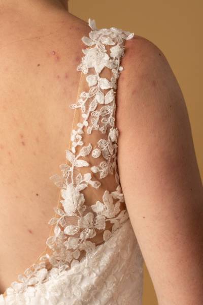 Robe de Mariée Gilda Couture Nuptiale - Boutique Céline d'Al à Bolbec 76210