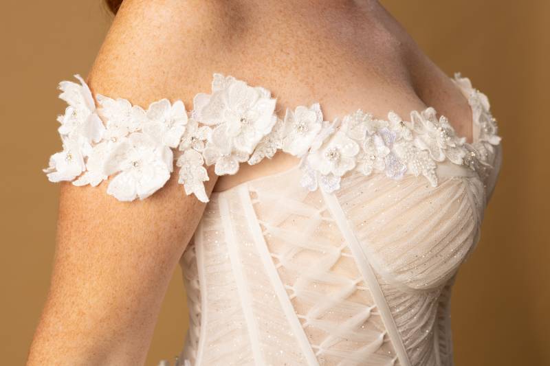 Robe de Mariée Hajar buste - Boutique Céline d'Al à Bolbec 76210