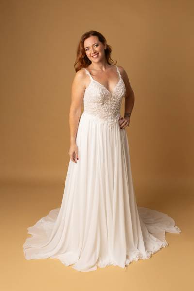 Robe de Mariée Héléna - Boutique Céline d'Al à Bolbec 76210