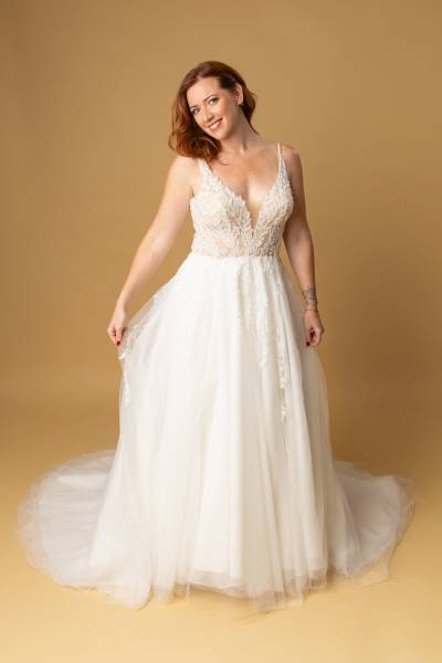 Robe de Mariée Lerodea - Boutique Céline d'Al à Bolbec 76210