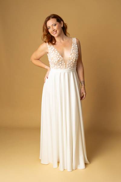 Robe de Mariée Margot - Boutique Céline d'Al à Bolbec 76210