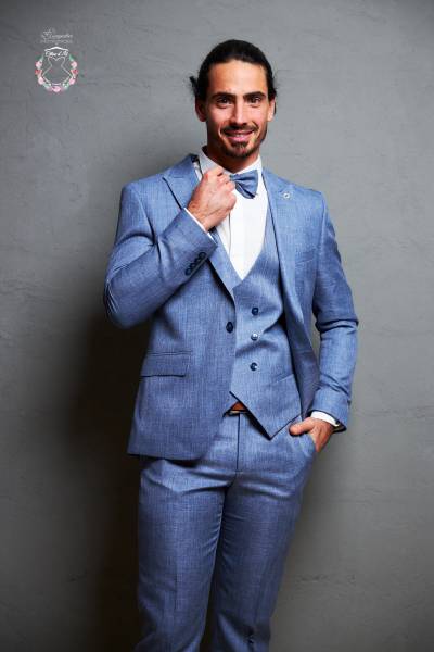 Costume Nemrut Bleu noeud papillon - Boutique Céline d'Al à Bolbec 76210