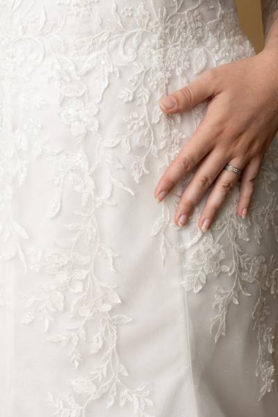 Robe de Mariée Novela Dentelle - Boutique Céline d'Al à Bolbec 76210