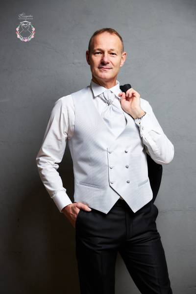 Costume Petro Noir gilet - Boutique Céline d'Al à Bolbec 76210