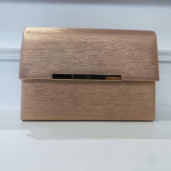 Pochette Or Rosé pour cérémonie - Boutique Céliné d'Al à Bolbec 76210