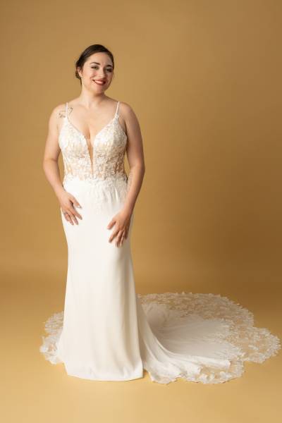 Robe de Mariée Quadisha - Boutique Céline d'Al à Bolbec 76210