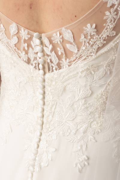 Robe de Mariée Samba dos - Boutique Céline d'Al à Bolbec 76210