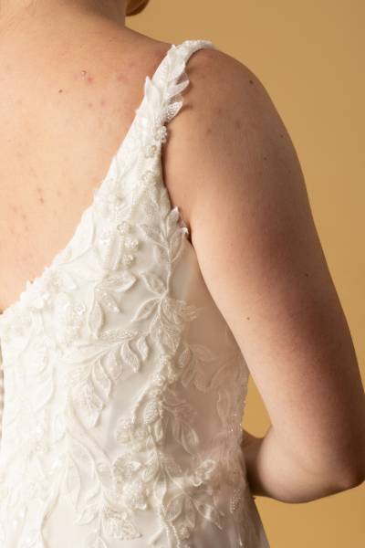 Robe de Mariée Selena dos - Boutique Céline d'Al à Bolbec 76210