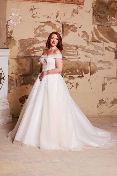 Robe de Mariée Valentina - Boutique Céline d'Al à Bolbec 76210