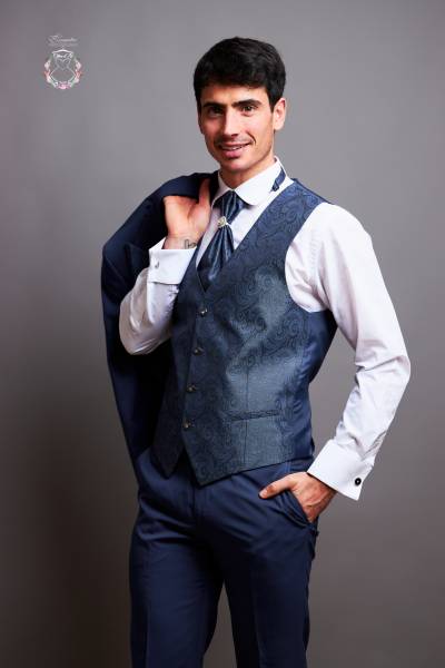 Costume Veran Bleu Adimo - Boutique Céline d'Al à Bolbec 76210