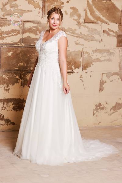 Robe de Mariée Verity - Boutique Céline d'Al à Bolbec 76210