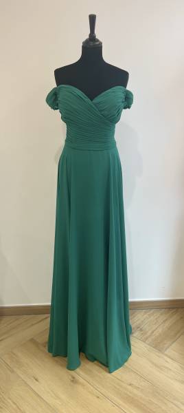 Robe Longue Verte Susana Rivieri - Boutique Céline d'Al à Bolbec 76210
