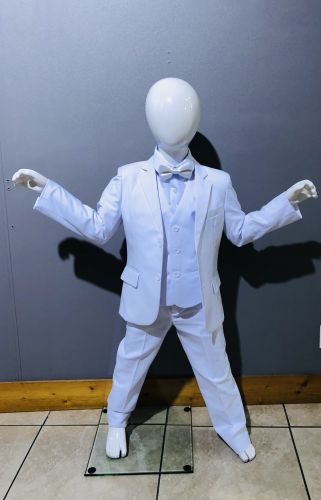 Costume Enfant Blanc 5 pièces